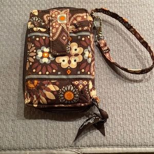 Vera Bradley smart phone wristlet